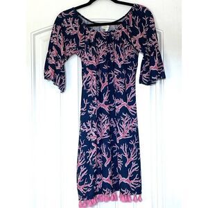 Simply Southern Dress with Fringe Small